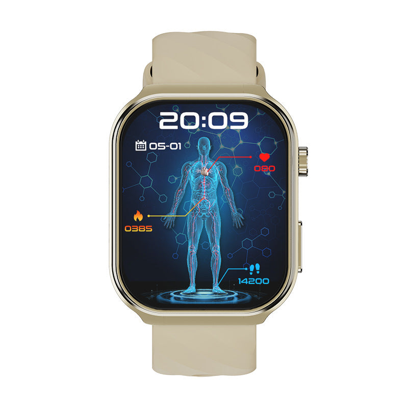 Smart Watch Bluetooth Calling Heart Rate Voice Assistant