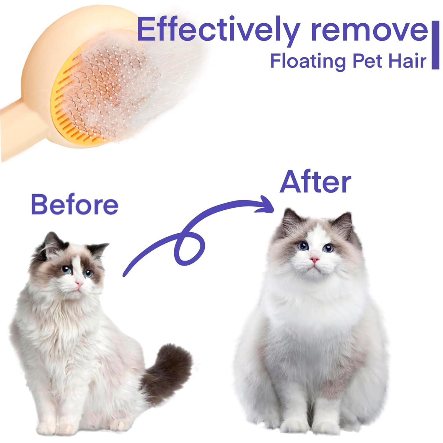 Cat Grooming Brushes Pet Hair Cleaner Brush For Cats,Dogs
