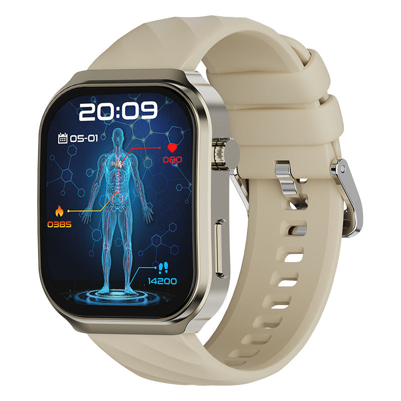 Smart Watch Bluetooth Calling Heart Rate Voice Assistant